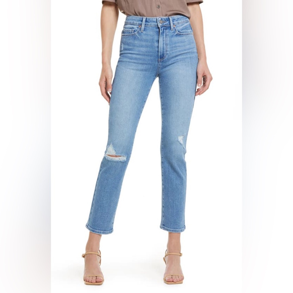 Paige Cindy Jeans in Speak‎ Easy Destructed